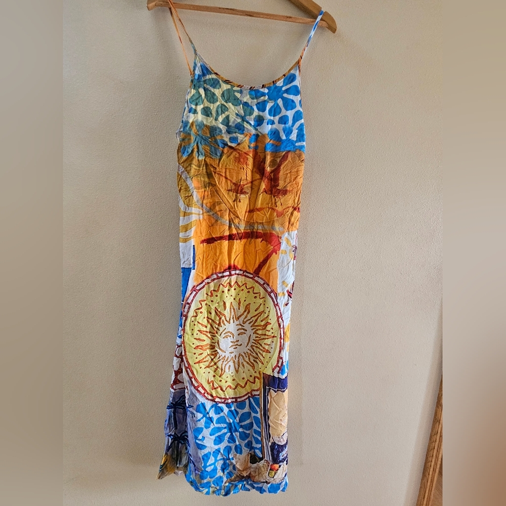 Sunburst Multicolor Dress
